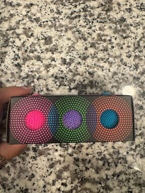 Needoh Tinnie FuzzBall 3 pack. Pink, Purple, and Blue